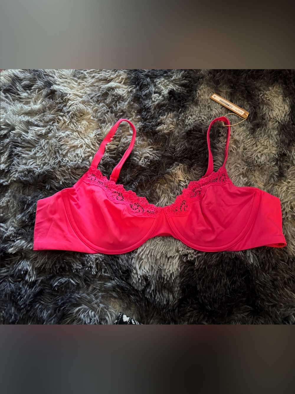 SKIMS Fits everybody lace unlined scoop bra